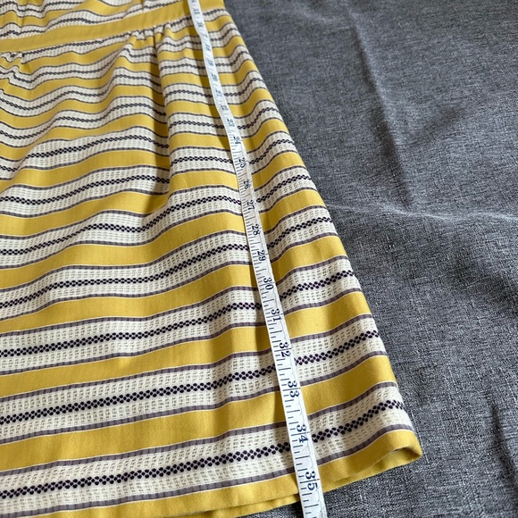 Boden yellow stripe Grace sheath dress NWOT - Picture 9 of 13